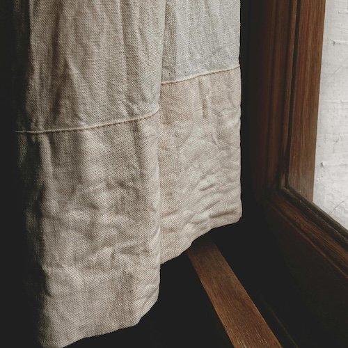rideau en lin